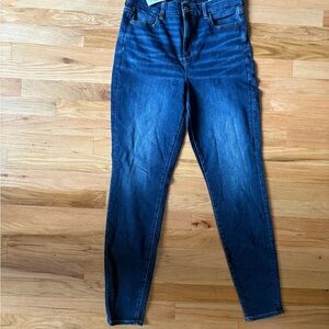 American Eagle Outfitters Dark Blue Skinny Jeans
